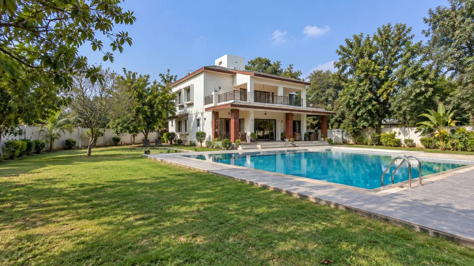 1-acre farmhouse at Aravali Retreat — illustrative photograph