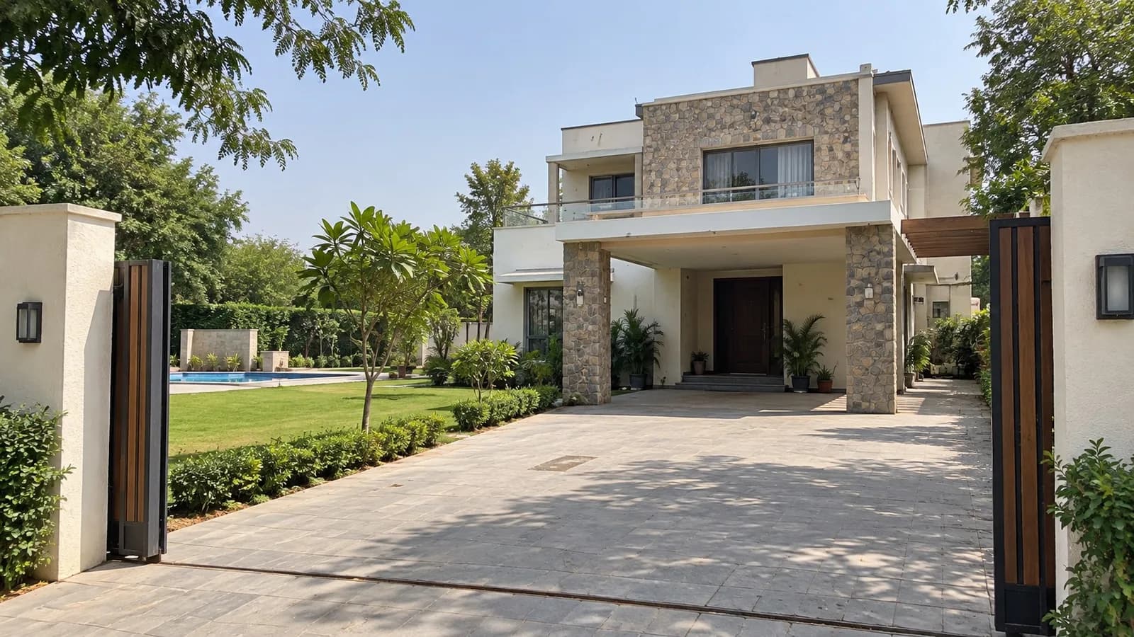 1-acre farmhouse at Bhelpa Greens — illustrative photograph