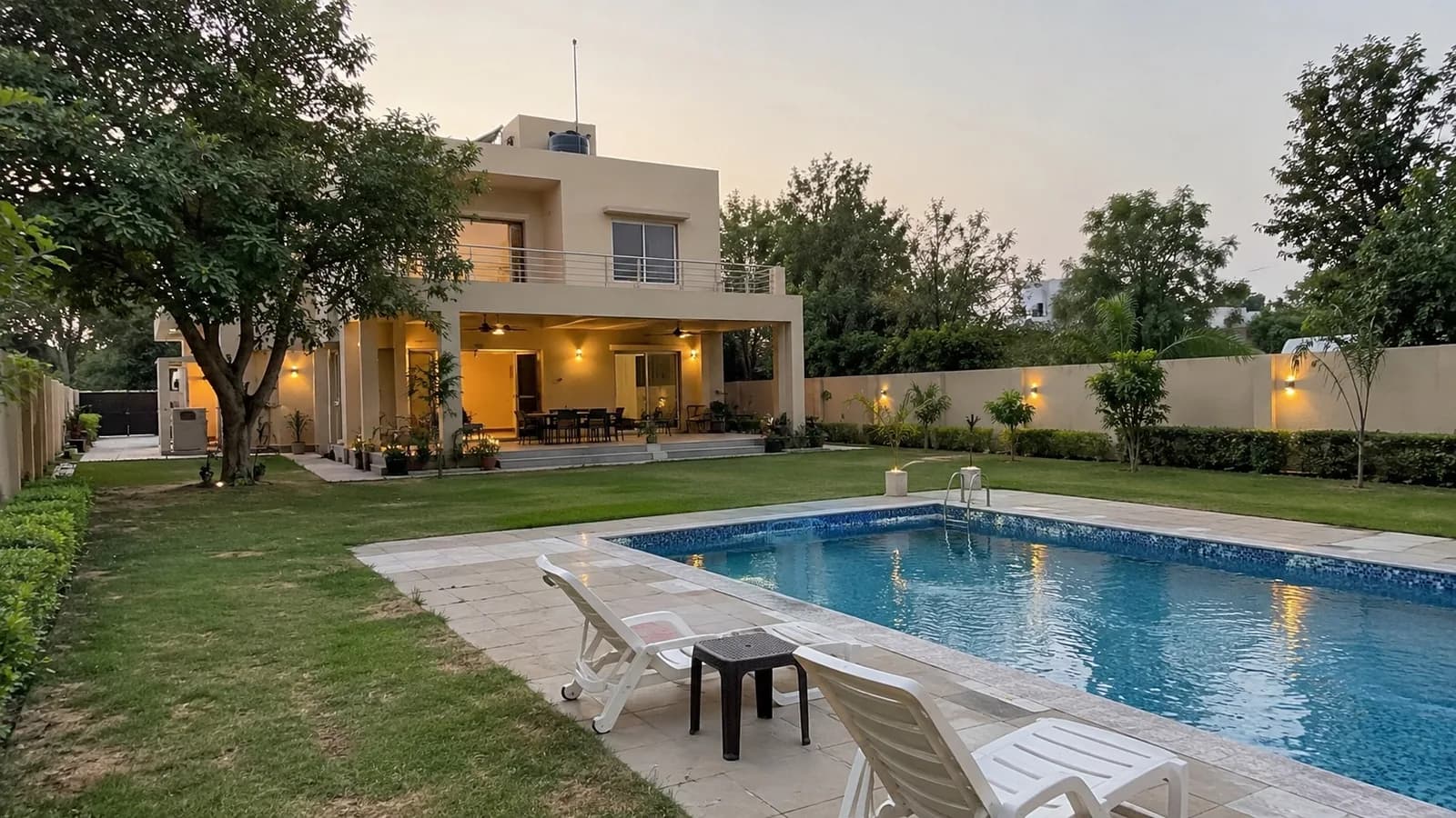 1,700 sq yd farmhouse at Sultanpur — illustrative photograph