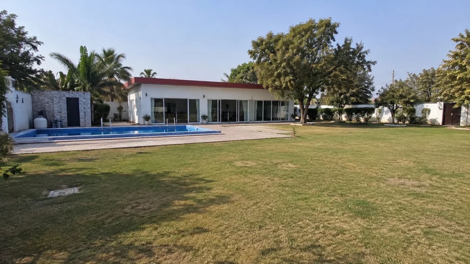 2-acre farmhouse at Aravali Retreat — illustrative photograph